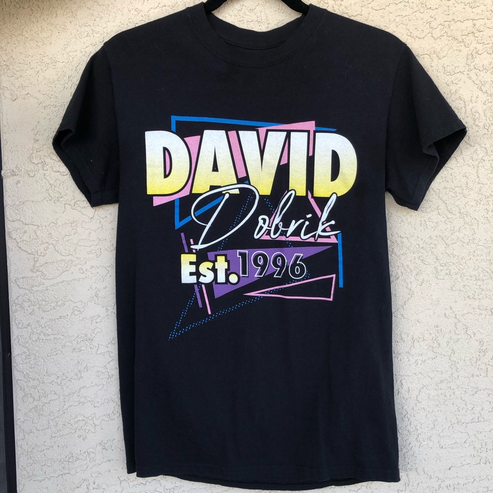 David Dobrik birthday tee